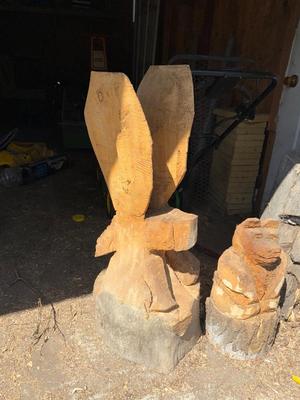 Sale Photo Thumbnail #1576: S8 Wood carvings