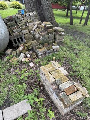 Sale Photo Thumbnail #1632: O2 Old Erie schoolhouse bricks