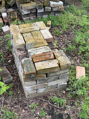 Sale Photo Thumbnail #1634: O2 Old Erie schoolhouse bricks