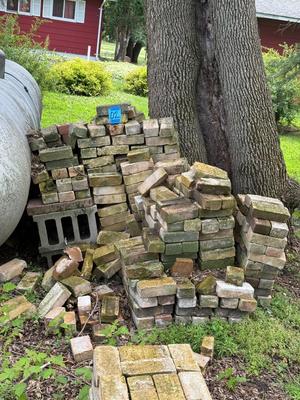 Sale Photo Thumbnail #1633: O2 Old Erie schoolhouse bricks