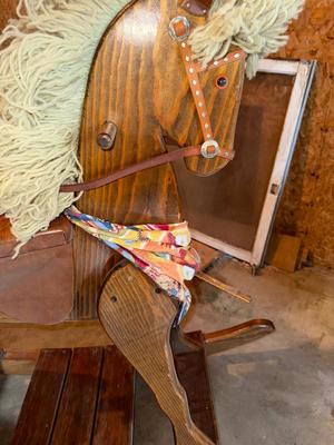 Sale Photo Thumbnail #1640: G152 Rocking horse
