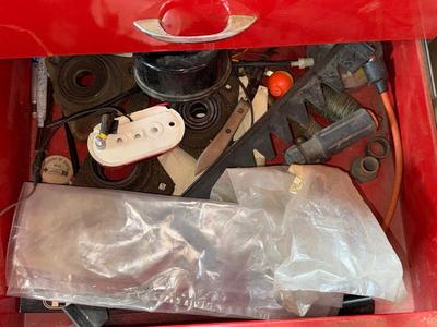 Sale Photo Thumbnail #1687: G139 Cabinet + contents