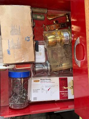 Sale Photo Thumbnail #1690: G139 Cabinet + contents
