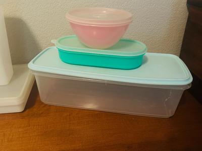 TUPPERWARE CONTAINERS