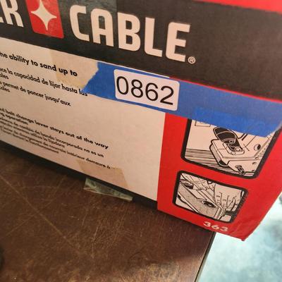 Porter Cable 4" X24" Belt Sander Model 363 w several new belts Tested