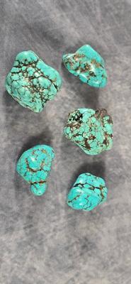 Lot 30: Five (5) Turquoise Stones