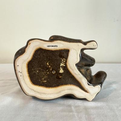802 Vintage Denmark Pottery Deer Sculpture by Peder Hald