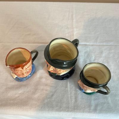 805 Lot of Three Royal Doulton Toby Jugs