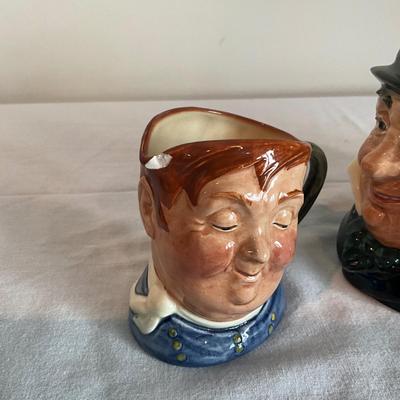 805 Lot of Three Royal Doulton Toby Jugs