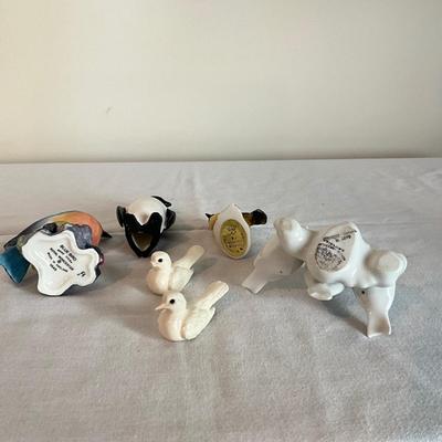 813 Lot of Small Bird Figurines Capidimonte and more