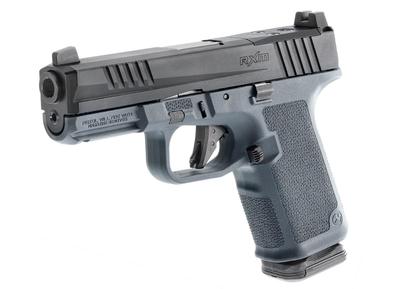 Sale Photo Thumbnail #2: MANUFACTURER: Ruger
FAMILY: RXM Series
MODEL: RXM
TYPE: Semi-Auto Pistol
ITEM GROUP: Centerfire Polymer Pistols
ACTION: Striker Fired
CALIBER/GAUGE: 9mm
FINISH: Black FNC Nitride
FINISH TYPE: Black
FRAME: Polymer Frame
STOCK/GRIPS: Stealth Gray Magpul EHG