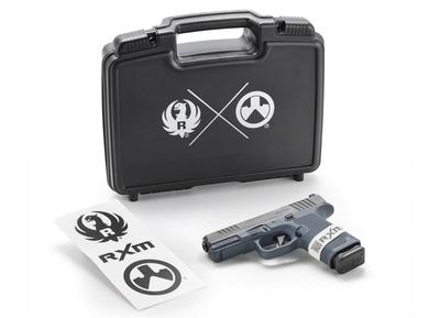 Sale Photo Thumbnail #3: MANUFACTURER: Ruger
FAMILY: RXM Series
MODEL: RXM
TYPE: Semi-Auto Pistol
ITEM GROUP: Centerfire Polymer Pistols
ACTION: Striker Fired
CALIBER/GAUGE: 9mm
FINISH: Black FNC Nitride
FINISH TYPE: Black
FRAME: Polymer Frame
STOCK/GRIPS: Stealth Gray Magpul EHG