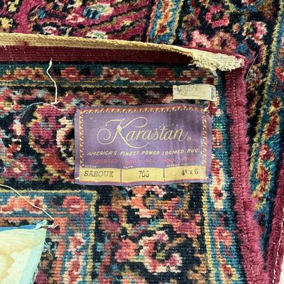 981 Vintage Karastan Sarouk Oriental Rug