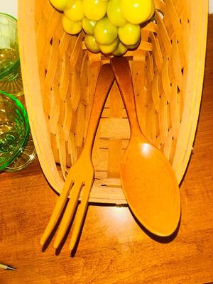LONGABERGER BASKET, GREEN URANIUM DEPRESSION GLASS DESERT CUPS, NEAT PENCILS AND LETTER OPENER AND MORE