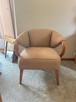 MCM LIKE NEW HEYWOOD WAKEFIELD ARMCHAIR (2of2)
