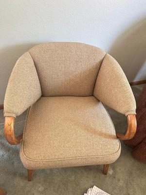 MCM LIKE NEW HEYWOOD WAKEFIELD ARMCHAIR (2of2)