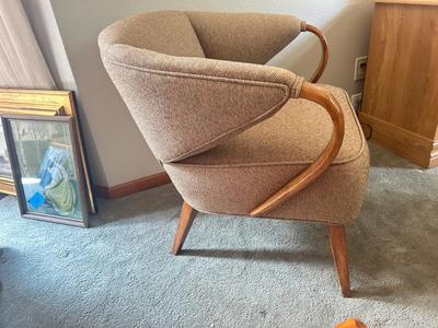 MCM LIKE NEW HEYWOOD WAKEFIELD ARMCHAIR (2of2)