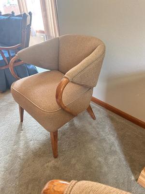MCM LIKE NEW HEYWOOD WAKEFIELD ARMCHAIR (2of2)