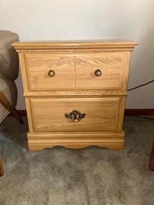 2 DRAWER NIGHTSTAND