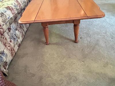 MCM HEYWOOD WAKEFIELD DROP LEAF COFFEE TABLE IN EXCELLENT CONDITION