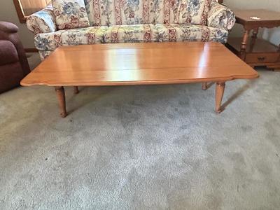 MCM HEYWOOD WAKEFIELD DROP LEAF COFFEE TABLE IN EXCELLENT CONDITION