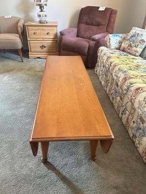 MCM HEYWOOD WAKEFIELD DROP LEAF COFFEE TABLE IN EXCELLENT CONDITION
