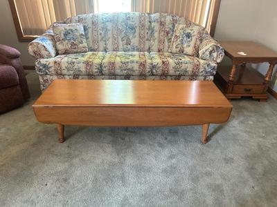 MCM HEYWOOD WAKEFIELD DROP LEAF COFFEE TABLE IN EXCELLENT CONDITION