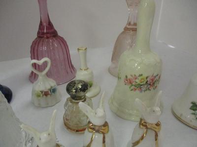 Antique Glass & Porcelain Bells