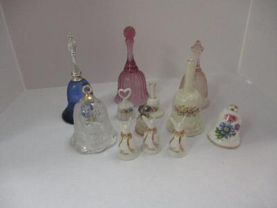 Antique Glass & Porcelain Bells