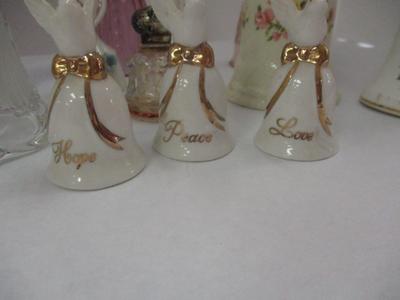 Antique Glass & Porcelain Bells
