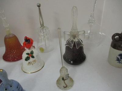 Antique Glass & Porcelain Bells