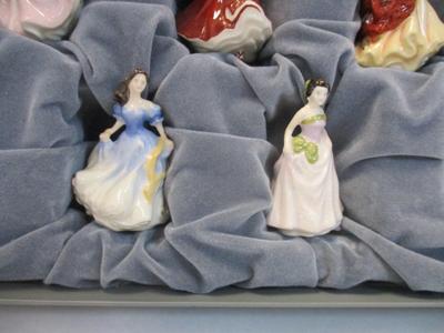 Cardew Design/Royal Doulton Tiny Pretty Ladies Set of 10