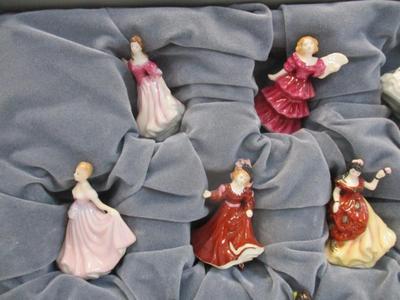 Cardew Design/Royal Doulton Tiny Pretty Ladies Set of 10