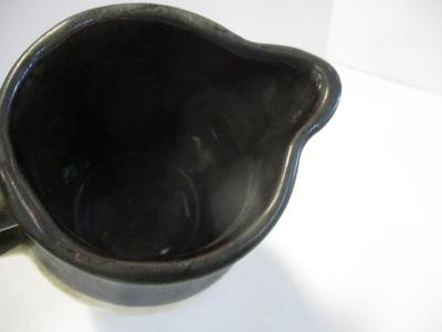 Vintage Pottery Pitcher Two Tone
