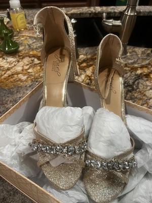 Clothing - Badley mischka Jewel shoes size 10