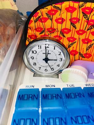 SEWING & CRAFT SUPPLIES, PERSONAL CARE ITEMS AND VTG BABY BEN ALARM CLOCK