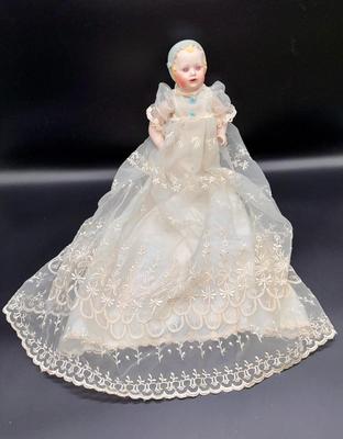 Patricia Loveless Collectible Concepts - Christening Baptism Porcelain Baby Doll 136/2000