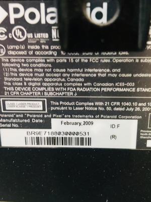 32” POLAROID PLASMA TELEVISION WITH BUILT IN DVD PLAYER AND SONY CR/DVD PLAYER