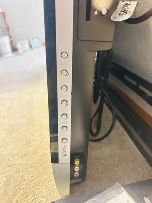 32” POLAROID PLASMA TELEVISION WITH BUILT IN DVD PLAYER AND SONY CR/DVD PLAYER