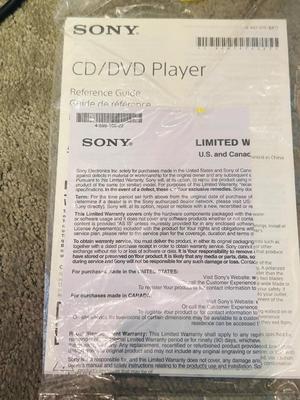 32” POLAROID PLASMA TELEVISION WITH BUILT IN DVD PLAYER AND SONY CR/DVD PLAYER
