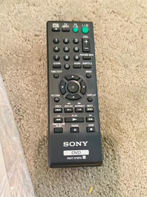 32” POLAROID PLASMA TELEVISION WITH BUILT IN DVD PLAYER AND SONY CR/DVD PLAYER