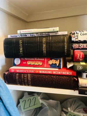 A VARIETY OF DIFFERENT BOOKS