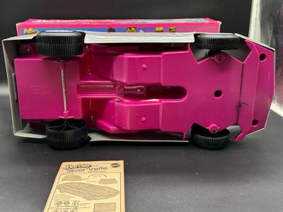 Barbie 1983 Silver 'Vette Includes Original Box and Instructions