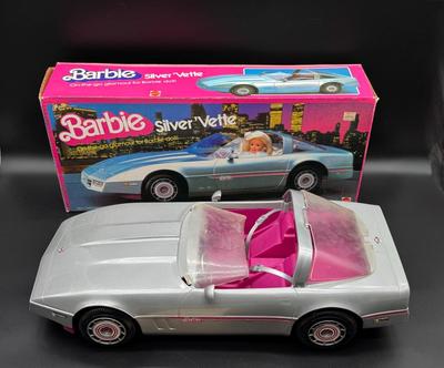 Barbie 1983 Silver 'Vette Includes Original Box and Instructions
