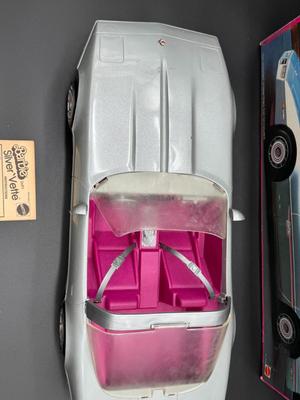 Barbie 1983 Silver 'Vette Includes Original Box and Instructions