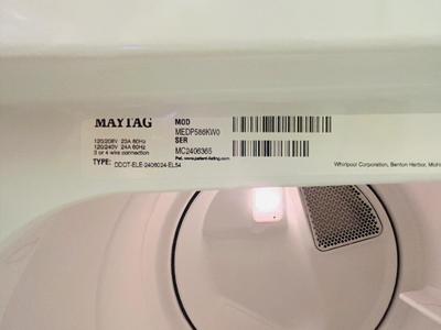 MAYTAG COMMERCIAL ELECTRIC DRYER