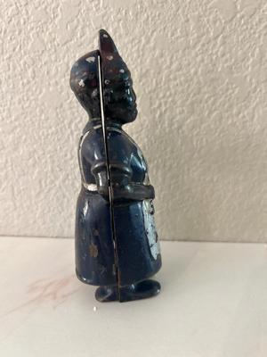 ANTIQUE CAST IRON BANK