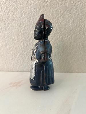 ANTIQUE CAST IRON BANK