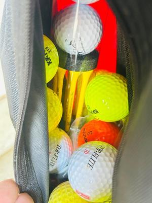 FULL SET OF WILSON GOLF CLUBS IN BAG WITH BALLS & TEES A ND A BONUS CALLAWAY TITAN 10° BIG BERTHA WAR BIRD DRIVER