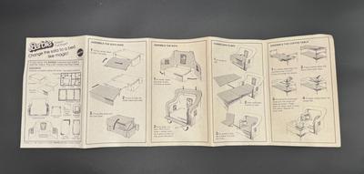 Unassembled Barbie Living Room Set - Dream Furniture Collection 1983